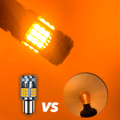 Aluminum Alloy 1156 Car Turn Signal Light Vehicles Led Tail Lamp Bulbs