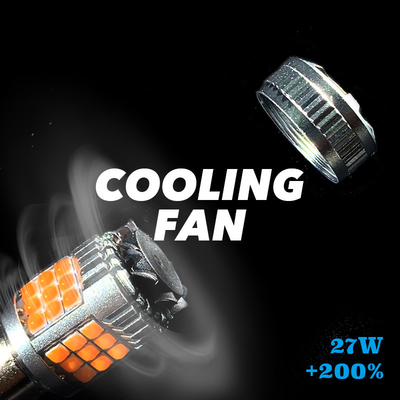 Aluminum Alloy 1156 Car Turn Signal Light Vehicles Led Tail Lamp Bulbs