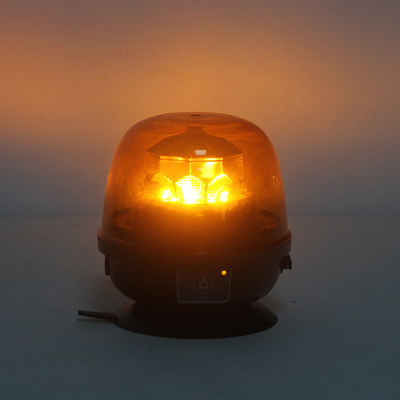 Weather Resistant LED Warning Light 9-30V With Magnetic Base 30000 Hours Lifespan
