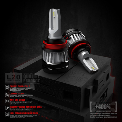 High Power Car LED Headlight Bulbs H11 Rohs Approved 0.12KW Power