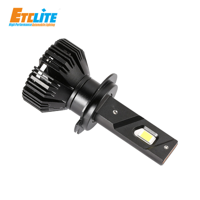 12V Fan Cooled LED Headlights H7 H4 100w IP68 Waterproof X70
