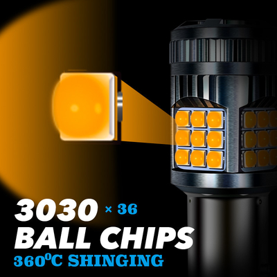 Aluminum Alloy 1156 Car Turn Signal Light Vehicles Led Tail Lamp Bulbs