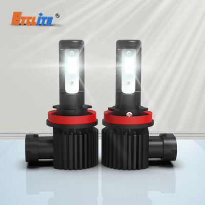 H7 H11 9006 Yellow Led Fog Light Bulbs 8000k Color Temperature