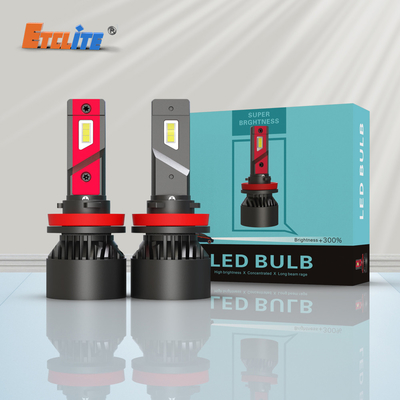 Etclite F3 Factory Price H4 10000 Lumen Super Bright Car Led Headlight Bulbs